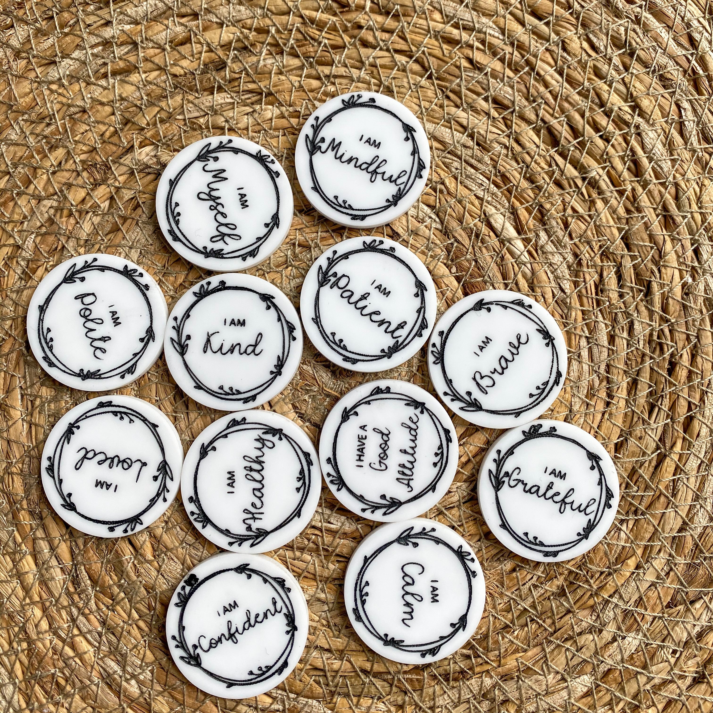 Affirmation Buttons