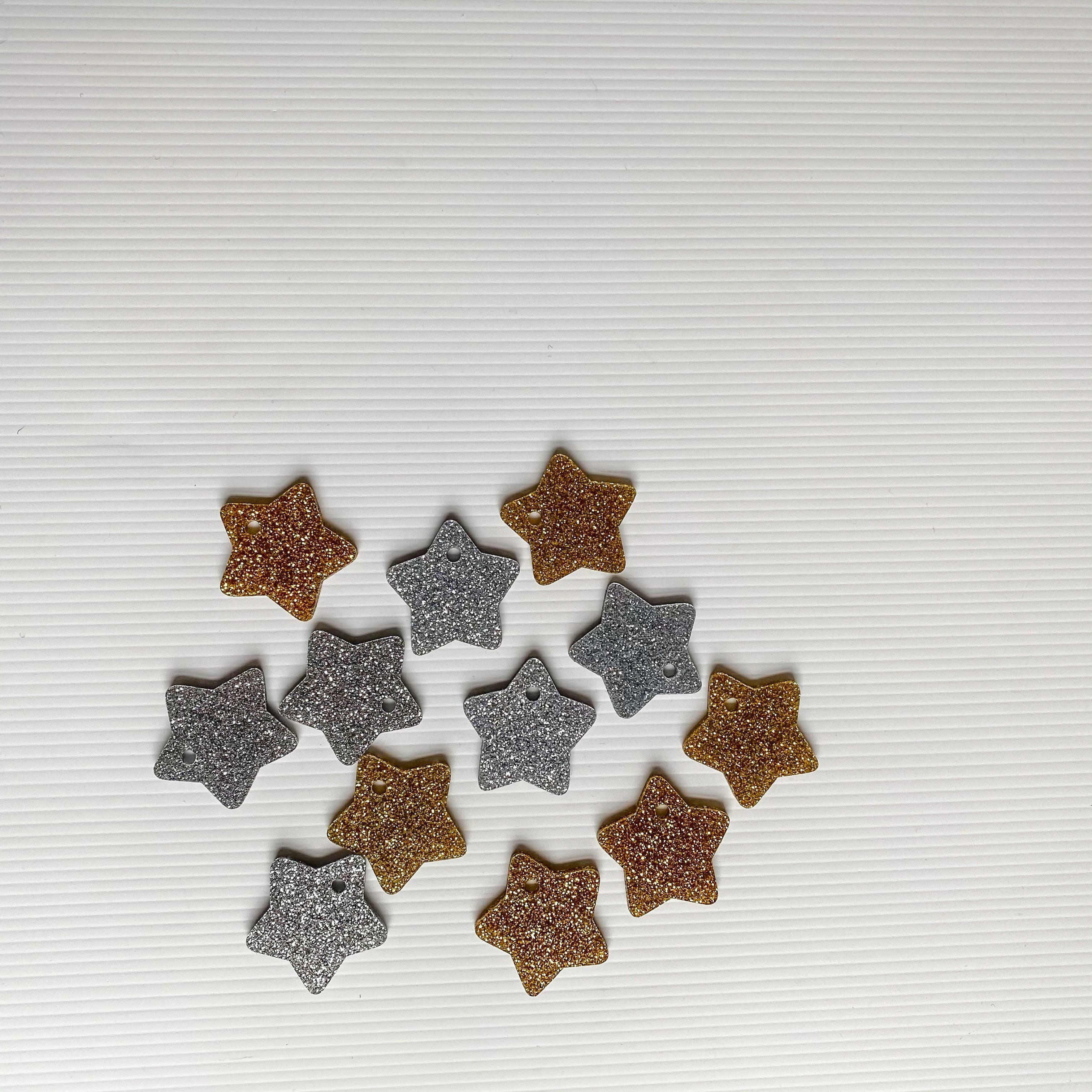 Festive Stars (Pack of 6)