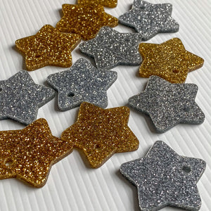 Festive Stars (Pack of 6)