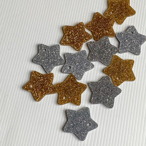 Festive Stars (Pack of 6)