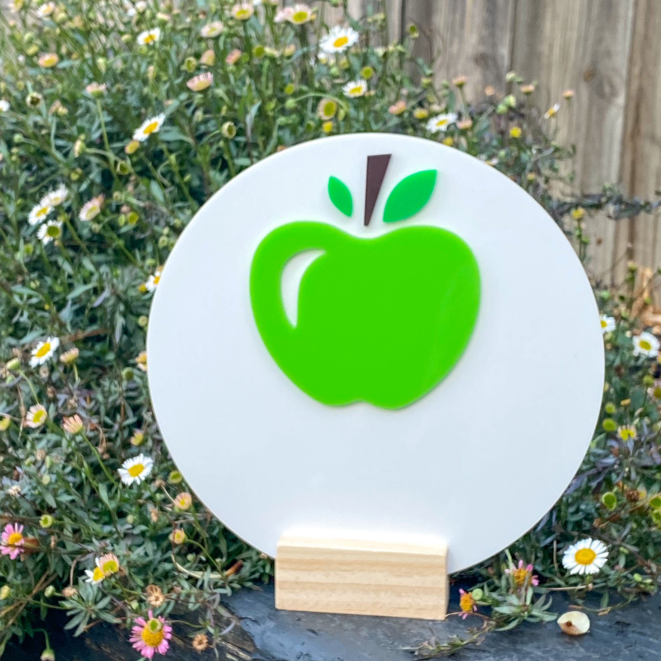 Green Apple Teachers Sign