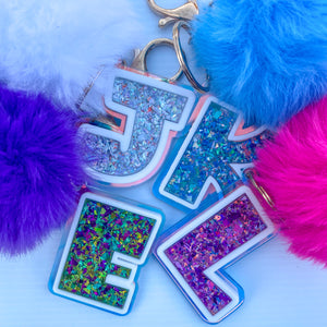 POM Retro 3D Alphabet Tags