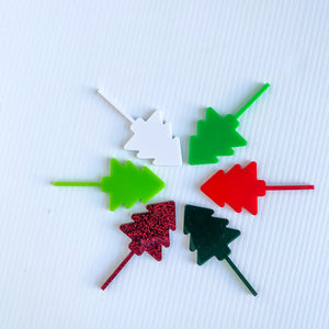 Mini Christmas Cupcake Toppers