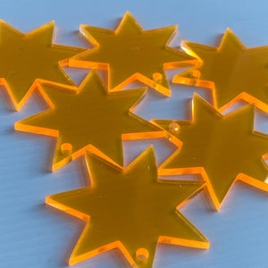 Neon Star Burst (Pack of 6)