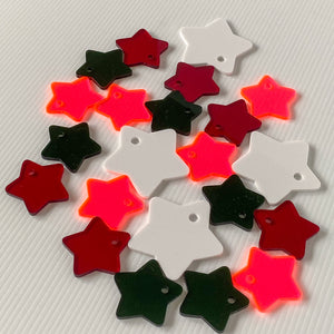 Star Present Charms (pack of 6)