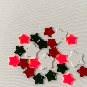 Star Present Charms (pack of 6)