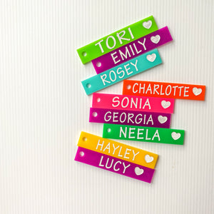 Personalised Bar Bag Tags