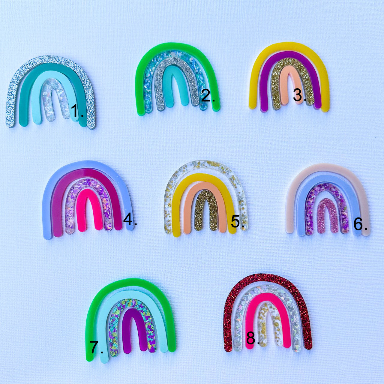 Personalised Rainbow Pen Holder