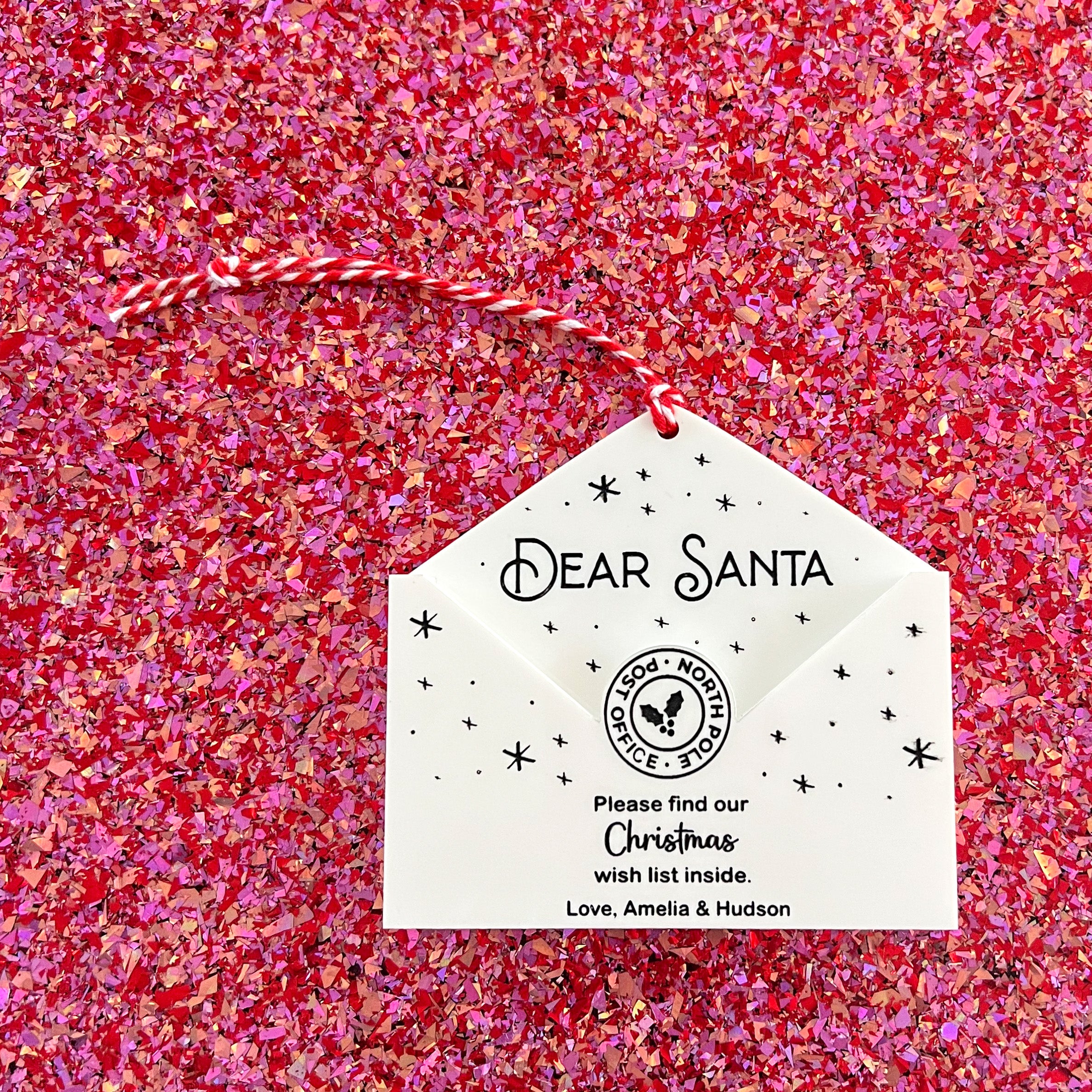 Dear Santa Wishlist Envelope