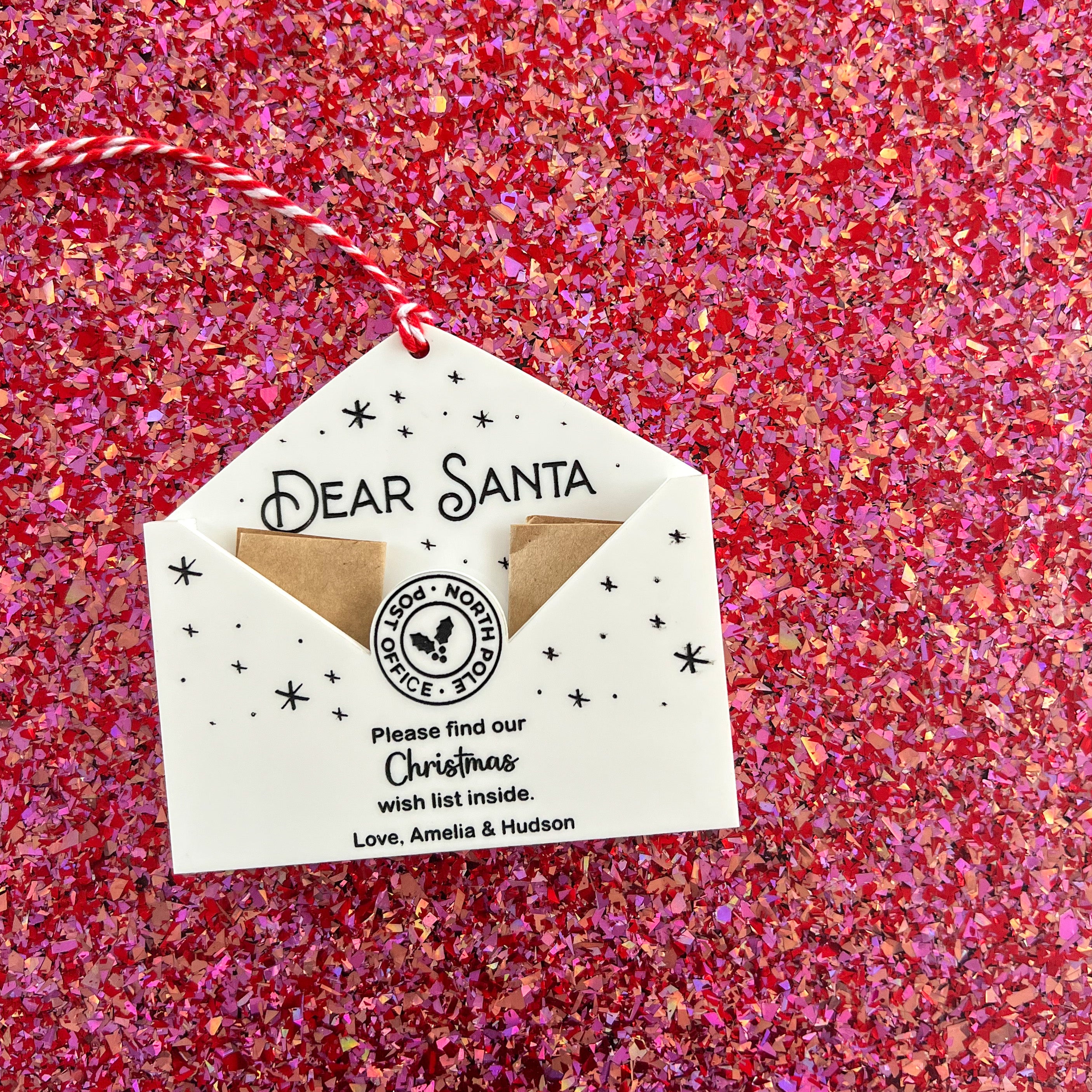 Dear Santa Wishlist Envelope