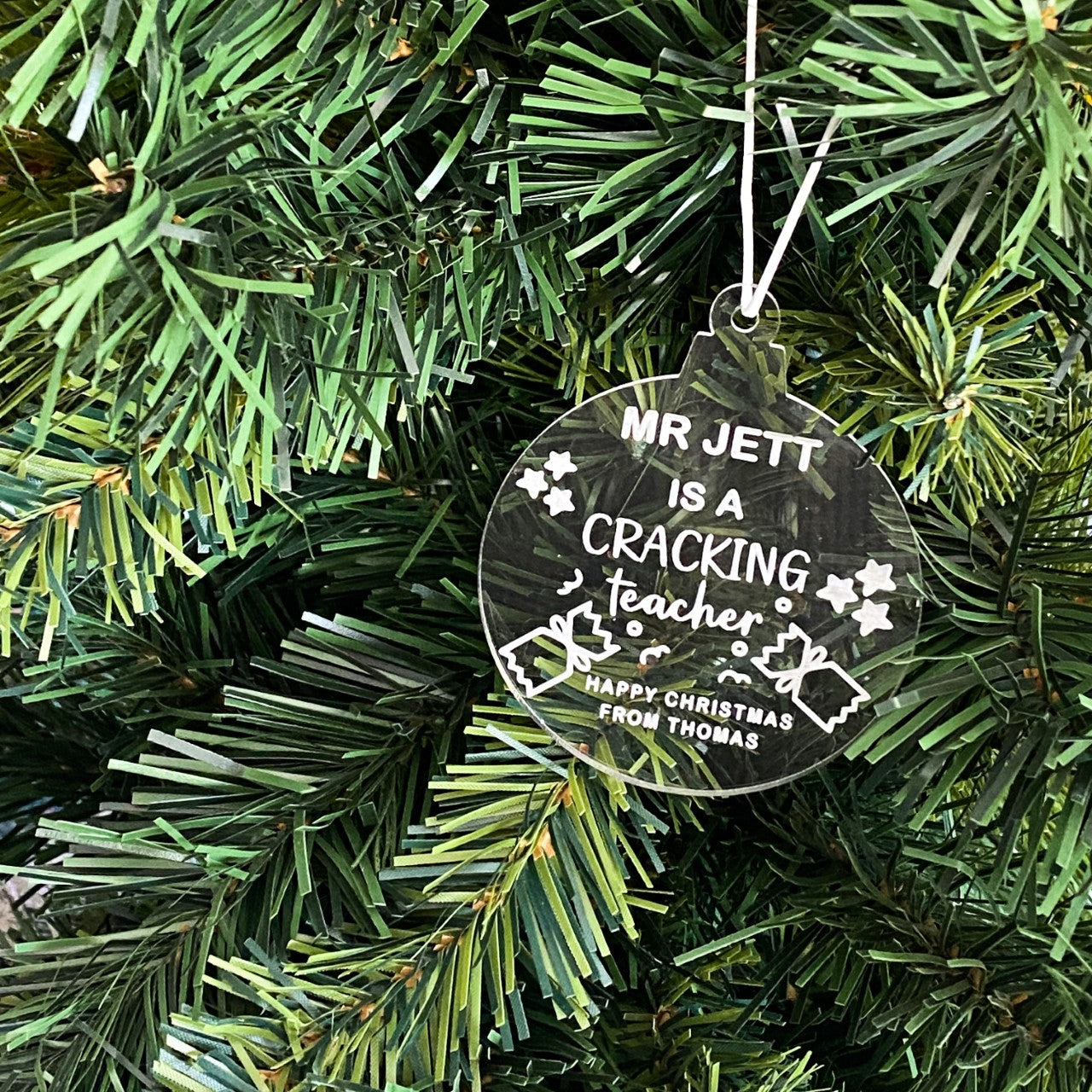 "Cracking Teacher" Ornament