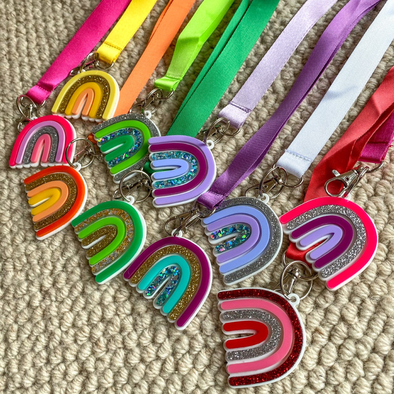 Limited Edition Rainbow Lanyards