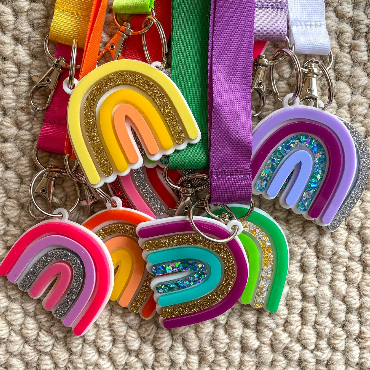 Limited Edition Rainbow Lanyards